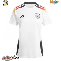 Camiseta Alemania Primera Equipación para mujer Eurocopa 2024 manga corta